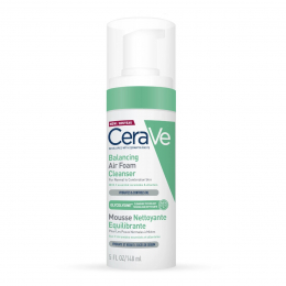CERAVE Balancing Air Foam Cleanser Καθαριστικό προσώπου για το Κανονικό έως Μικτό Δέρμα, 148ml