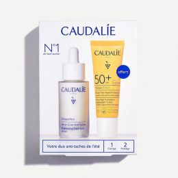 CAUDALIE Vinoperfect Serum Brightening Dark Spot 30 ml & Very High Protection Lightweight SPF 50+ 20 ml