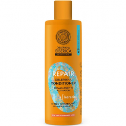 NATURA SIBERICA  Oblepikha Repair Conditioner Αναδόμησης για Ξηρά και Ταλαιπωρημένα Μαλλιά 400ml