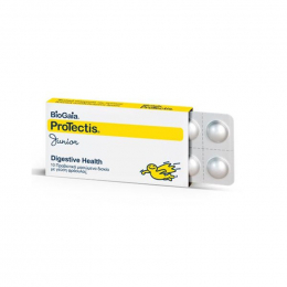 BIOGAIA Protectis Junior Chewable Strawberry Flavour, 10 chewable tabs