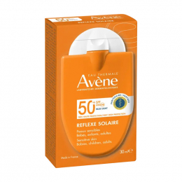 AVENE Eau Thermale Reflexe SPF50+ Pocket Family Αντηλιακό Γαλάκτωμα για Βρέφη και Παιδιά Πρόσωπο και Σώμα, 30 ml