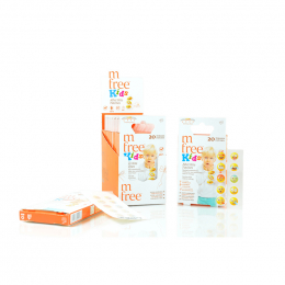 M FREE M-Free Kids After Bite Patches Αυτοκόλλητα Επιθέματα, 20 τμχ