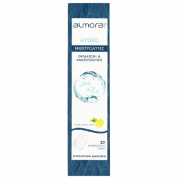 ALMORA Plus Hydro  Electrolytes με Γεύση Λεμόνι, 20 eff tabs