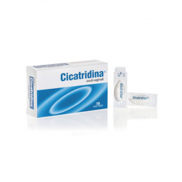CICATRIDINA Vaginal Ovules Κολπικά Υπόθετα με Υαλουρονικό Οξύ, 10 τμχ