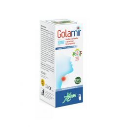 ABOCA Golamir 2ACT Spray Alcohol Free Σπρέι για τον Πονόλαιμο, 30 ml
