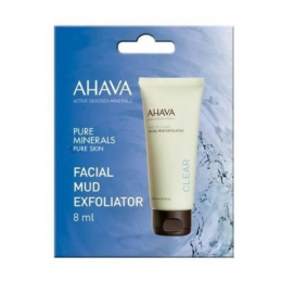 AHAVA Time To Clear Facial Mud Exfoliator, 8 ml