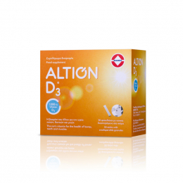 ALTION Βιταμίνη D3 Γεύση Πορτοκάλι, 30 Sticks