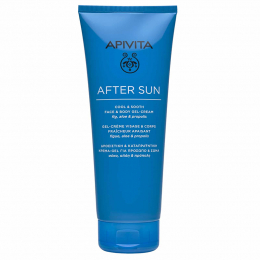 APIVITA After Sun Δροσιστική Κρέμα Gel Για Πρόσωπο και Σώμα με Σύκο, Αλόη και Πρόπολη, 200 ml