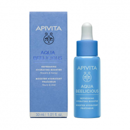 APIVITA Aqua Beelicious Booster Aναζωογονησης και Ενυδατωσης με Λουλούδια και Μέλι, 30 ml
