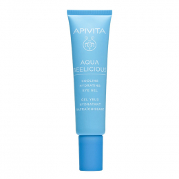APIVITA Aqua Beelicious Ενυδατικό Gel Ματιών κατά των Μαύρων Κύκλων με Υαλουρονικό Οξύ και Aloe Vera, 15 ml