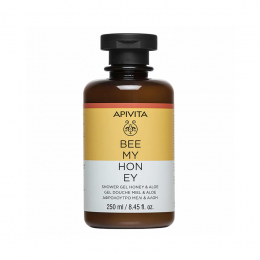 APIVITA Bee My Honey Shower Gel Αφρόλουτρο με Μέλι και Αλόη, 250 ml
