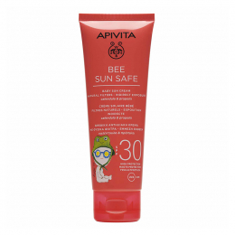 APIVITA Bee Sun Safe Βρεφική Αντηλιακή Κρέμα με Φυσικά Φίλτρα Έμμεση Έκθεση SPF30, 100 ml
