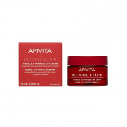 APIVITA Beevine Elixir Αντιρυτιδική Κρέμα Σύσφιξης και Lifting Πλούσιας Υφής, 50 ml