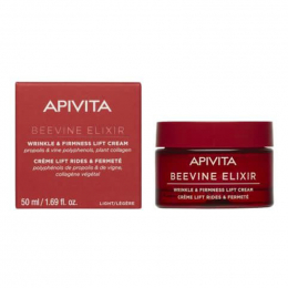 APIVITA Beevine Elixir Αντιρυτιδική Κρέμα Σύσφιξης και Lifting Ελαφριάς Υφής, 50 ml