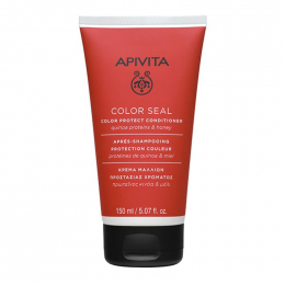 APIVITA Color Seal Protect Conditioner Κρέμα Μαλλιών Προστασίας Χρώματος με Πρωτεΐνες Κινόα και Μέλι, 150 ml