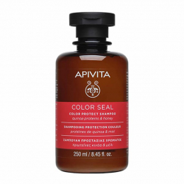 APIVITA Color Seal Σαμπουάν για Διατήρηση Χρώματος για Βαμμένα Μαλλιά με Κινόα και Μέλι, 250 ml
