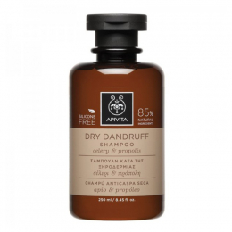 APIVITA Dry Dandruff Celery and Propolis Σαμπουάν κατά της Πιτυρίδας για Ξηρά Μαλλιά, 250 ml