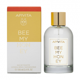 APIVITA Eau De Toilette Bee My Honey Φρέσκο και Αναζωογονητικό Άρωμα με Εσπεριδοειδή, Λουλούδια και Μέλι, 100 ml