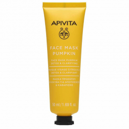 APIVITA Face Mask Pumkin Μάσκα Προσώπου με Κολοκύθα για Αποτοξίνωση, 50 ml