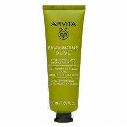 APIVITA Face Scrub Olive Βαθιά Απολέπιση Προσώπου με Ελιά, 50 ml