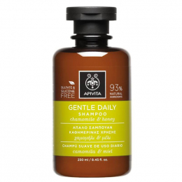 APIVITA Frequent Use Chamomile and Honey Σαμπουάν Καθημερινής Χρήσης για Όλους τους Τύπους Μαλλιών με Χαμομήλι και Μέλι, 250 ml