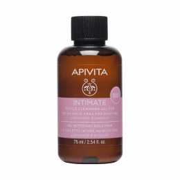 APIVITA Intimate Daily Gel Καθαρισμού με Χαμομήλι και Αλόη, 75 ml