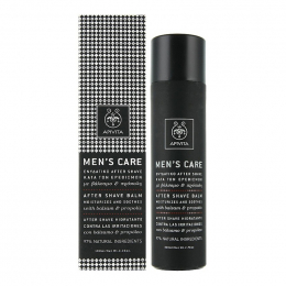 APIVITA Men's Care After Shave Balm Ενυδατικό After Shave κατά των Ερεθισμών με Βάλσαμο και Πρόπολη, 100 ml