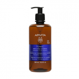 APIVITA Men's Tonic Hippophae TC and Rosemary Σαμπουάν κατά της Τριχόπτωσης για Όλους τους Τύπους Μαλλιών, 500 ml