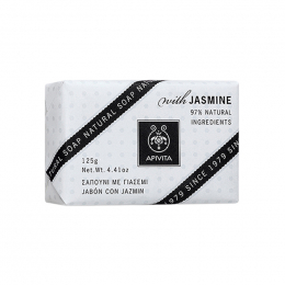 APIVITA Natural Soap Σαπούνι με Γιασεμί για Χαλάρωση, 125 gr