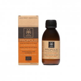 APIVITA Propolis Βιολογικό Σιρόπι για το Λαιμό Πρόπολη και Θυμάρι, 150 ml