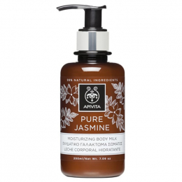 APIVITA Pure Jasmine Moisturizing Body Milk Ενυδατικό Γαλάκτωμα Σώματος με Γιασεμί, 200 ml