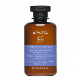 APIVITA Sensitive Scalp Prebiotics and Honey Σαμπουάν Γενικής Χρήσης για Εύθραυστα Μαλλιά, 250 ml
