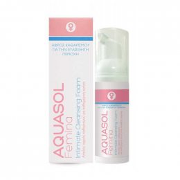 AQUASOL Femina Intimate Cleansing Αφρός Καθαρισμού, 40 ml