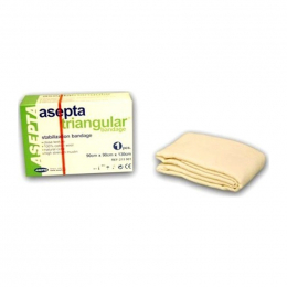 ASEPTA Triangular Bandage Τριγωνικός επίδεσμος 90 x 90 x 130cm, 1 τμχ
