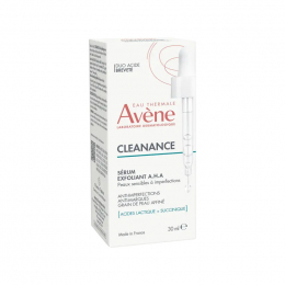 AVENE Cleanance A.H.A Exfoliating Serum Ορός Απολέπισης, 30 ml