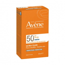AVENE Ultra Fluid Perfecteur Αντηλιακή Κρέμα Προσώπου SPF50+, 50 ml