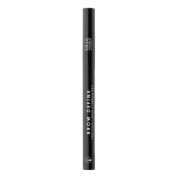 MUA Brow Define, Precision Liquid Eyebrow Pen, Black, 0,5 ml