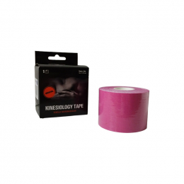 CALVO Kinesiology Tape C+I Επίδεσμος Κινησιοθεραπείας 5cm x 5m Ρόζ, 1 τμχ