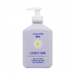 CAMOMILLA BLU Intimate Wash Lovely Girl Υγρό Καθαρισμού με Χαμομήλι για την Ευαίσθητη Περιοχή σε Μορφή Gel, 300 ml