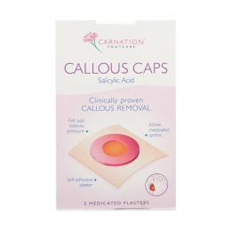 CARNATION Επιθέματα Callus Caps για τους Κάλους, 2 τμχ