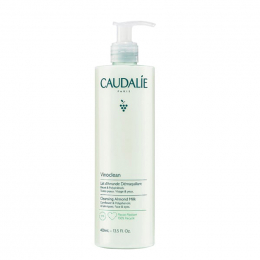 CAUDALIE Vinoclean Cleansing Almond Milk Γαλάκτωμα Καθαρισμού και Ντεμακιγιάζ Προσώπου, 400 ml