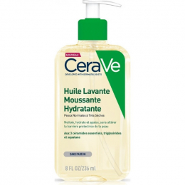 CERAVE Hydrating Foaming Cleansing Oil, 473 ml