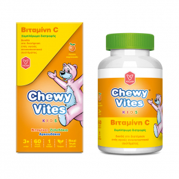 CHEWY VITES Kids Vitamin C Ζελεδάκια με Βιταμίνη C για Παιδιά, 60 gummies