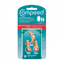 COMPEED Επιθέματα Blisters Mixpack με Gel για Φουσκάλες, 5 τμχ
