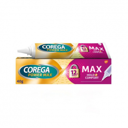 COREGA Max Hold and Comfort Στερεωτική Κρέμα Οδοντοστοιχιών, 40 gr
