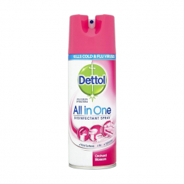 DETTOL Spray Orchard Blossom Απολυμαντικό Αντιβακτηριδιακό Σπρέι, 400 ml