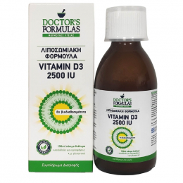 DOCTOR'S FORMULAS Λιποσωμιακή Φόρμουλα Vitamin D3 2500iu, 150 ml