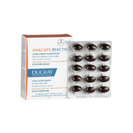 DUCRAY Anacaps Reactiv για Μαλλιά και Νύχια, 30 caps