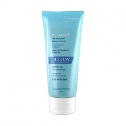 DUCRAY Keracnyl Gel Καθαρισμού για Λιπαρό Δέρμα με Τάση Ακμής, 200 ml