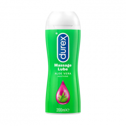 DUREX Play Massage 2 In 1 Aloe Gel, 200 ml